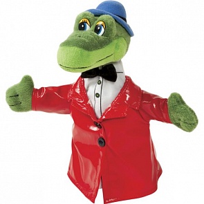 Кукла-перчатка – Крокодил Гена из серии Чебурашка (Мульти-Пульти, V41437/22sim)